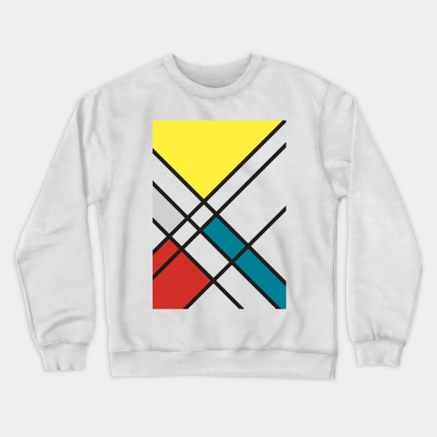 Abstract#68 Crewneck Sweatshirt by process22